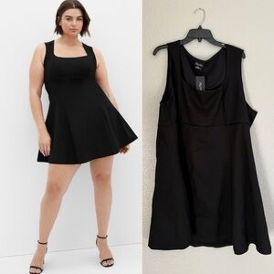 City Chic Plus Size Mini Bree Dress Black
